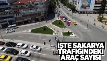 Sakarya'daki araç sayısı açıklandı