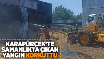 Samanlıkta Yangın