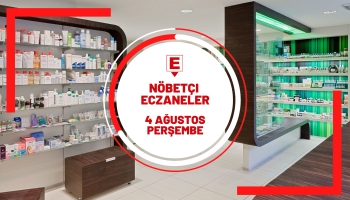 Sakarya Nöbetçi Eczaneler 4 Ağustos Perşembe