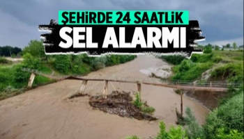 Sakarya'da sel alarmı