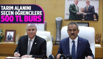 Sakarya’da tarım alanını seçen öğrencilere 500 TL burs