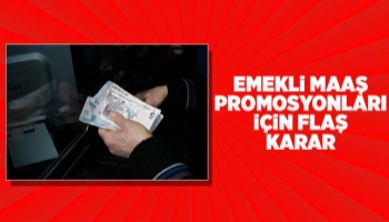Yargıtay'dan emekli maaş promosyonu için emsal karar
