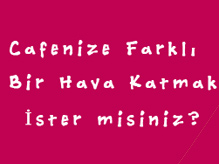 Cafe ve Restaurant Açmayı Düşünenler Haydi Seminere!